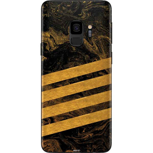 Striped Marble Galaxy S9 Skin